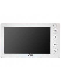 CTV-M4700AHD-W. Цветной монитор видеодомофона 7" формата AHD-M.