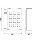 Matrix-IV EH Keys. RFID-считыватель 125 кГц / кодонаборная панель