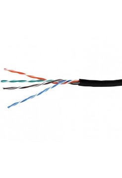 UTP 4PR 24AWG CAT5e outdoor. Кабель сетевой, витая пара для внешней прокладки